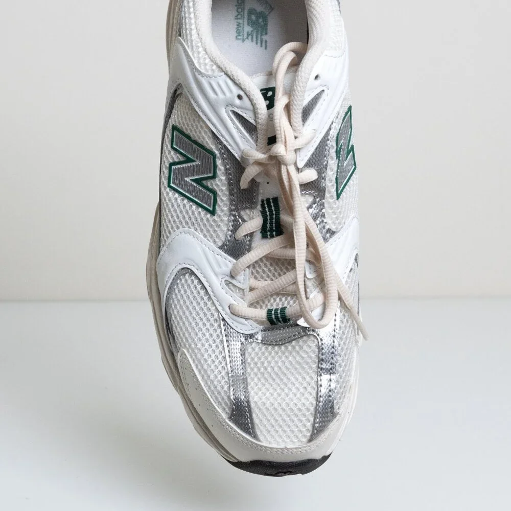 New Balance 530 Sea Salt Marsh Green - Picture 8 of 14
